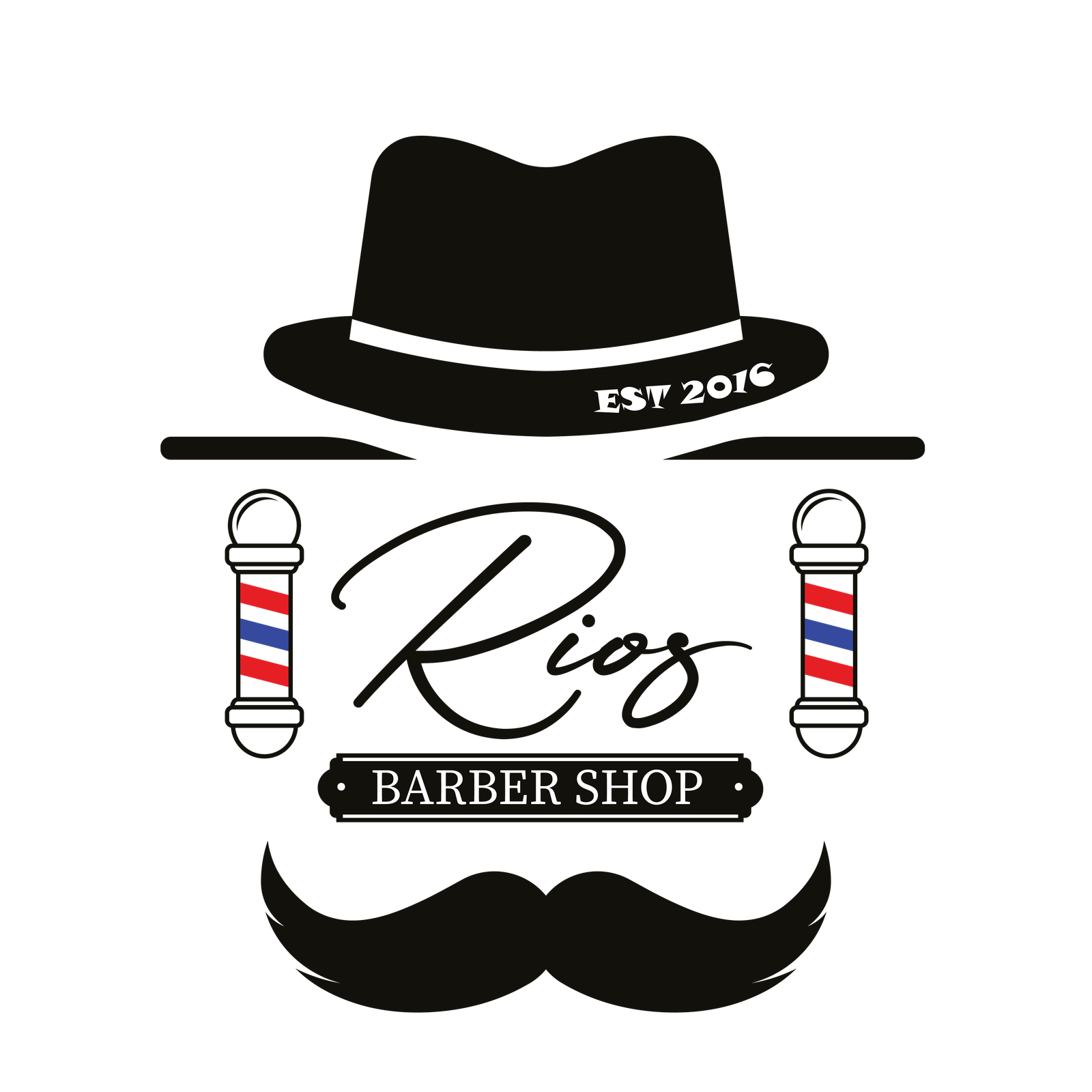 Logo de Ríos Barber Shop